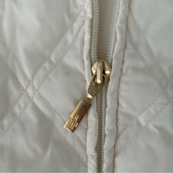 Moncler Vintage Cream Down Jacket Vest - Picture 6 of 13